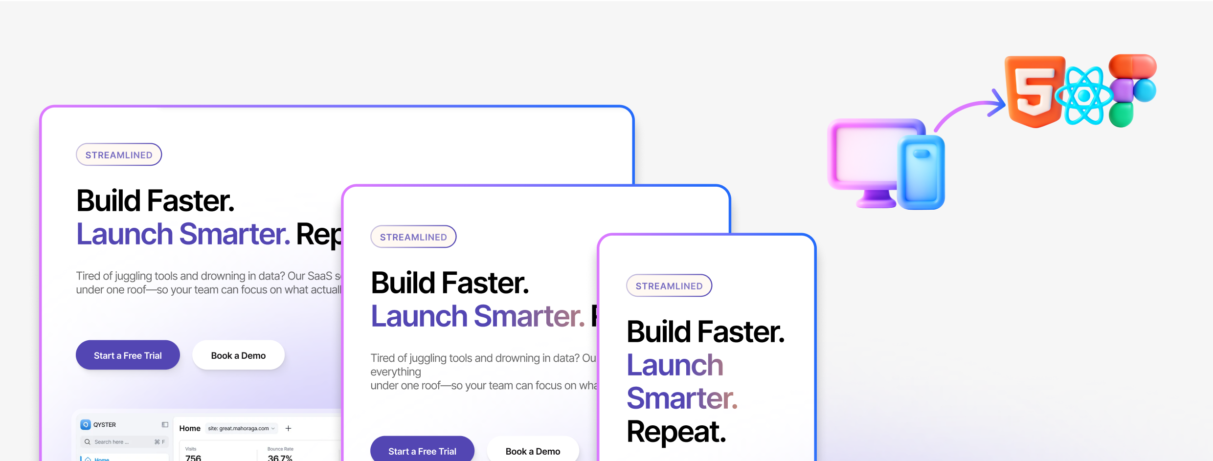 Responsive Figma Autolayout and Code ready