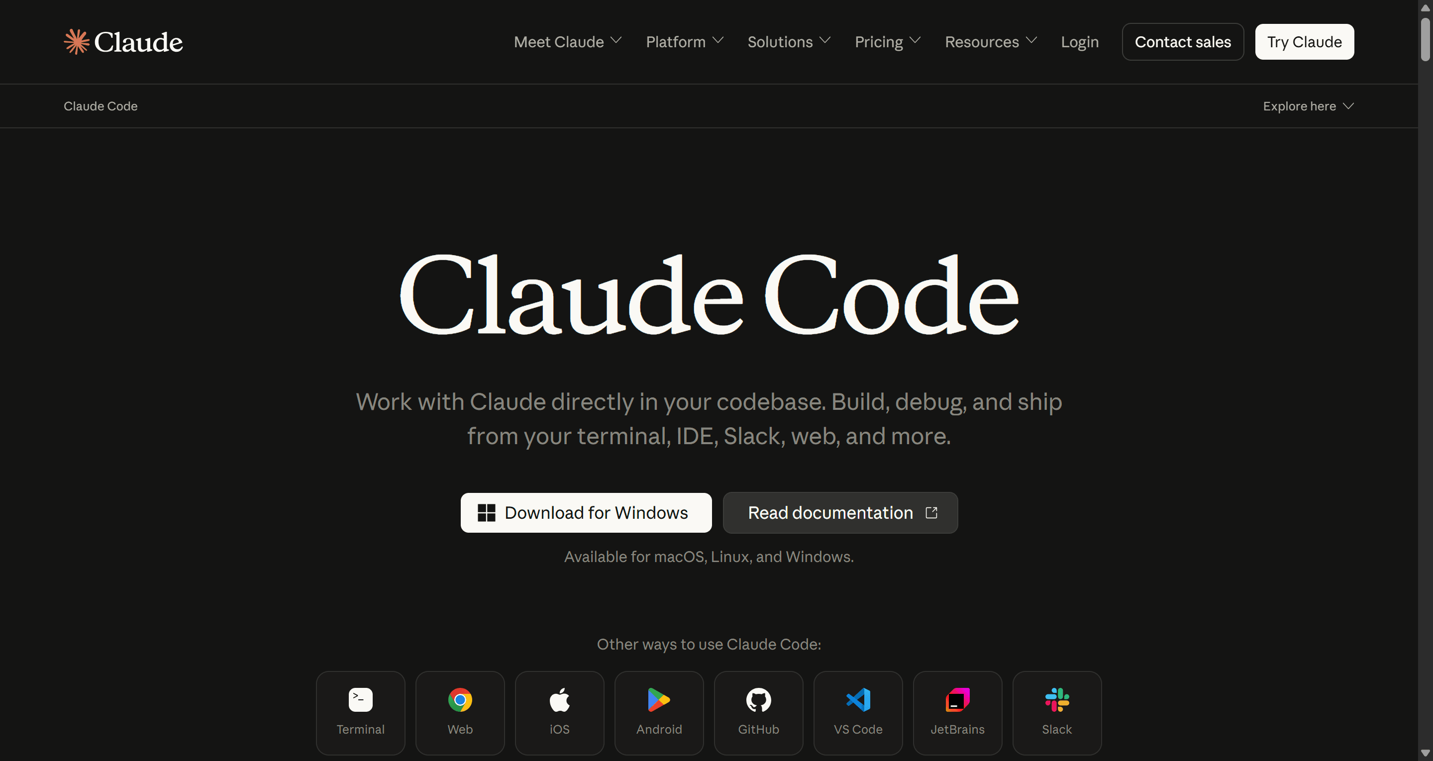 claude code