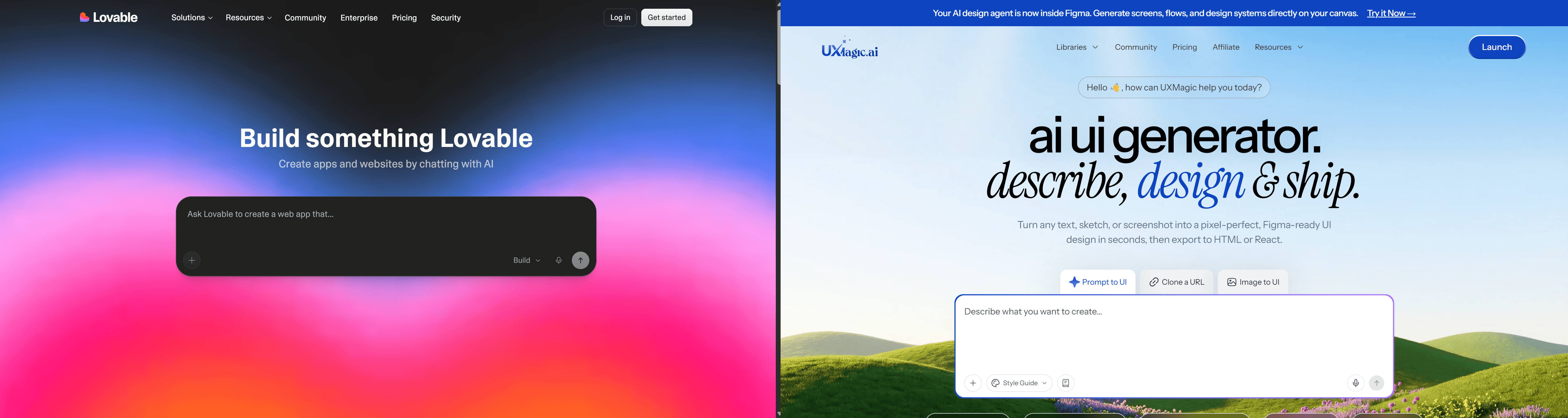 lovable vs uxmagic