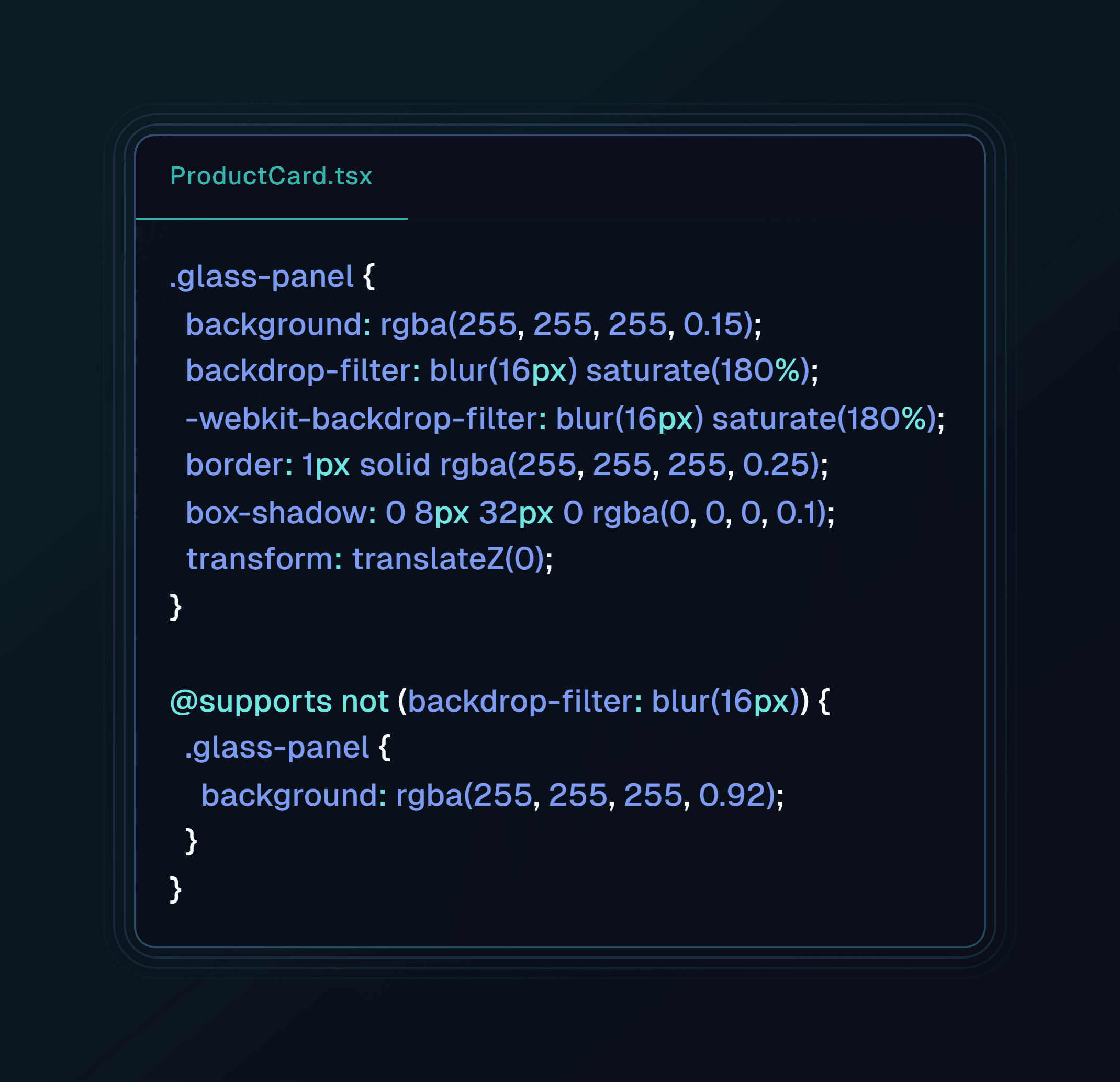 css code