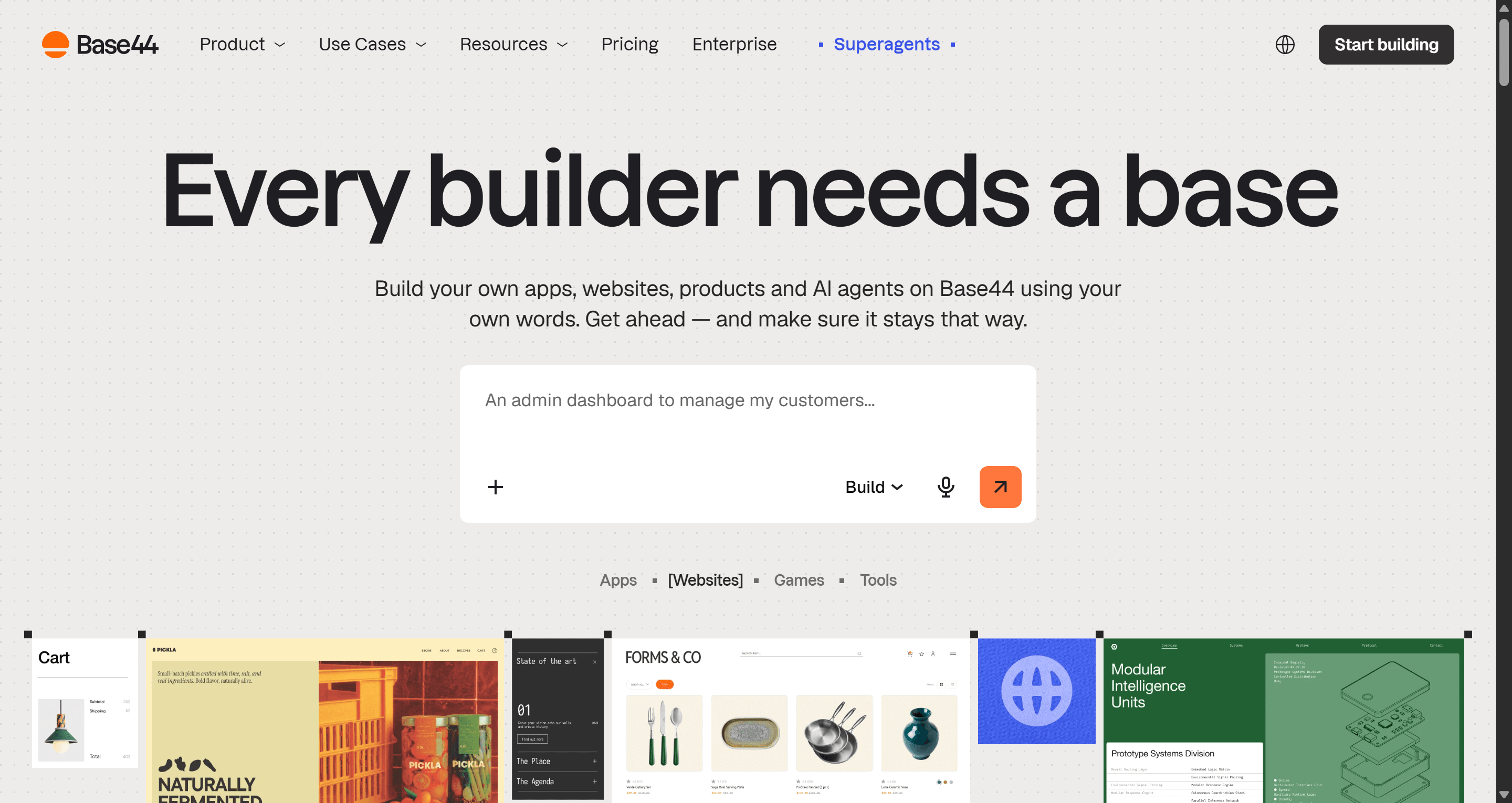 homepage