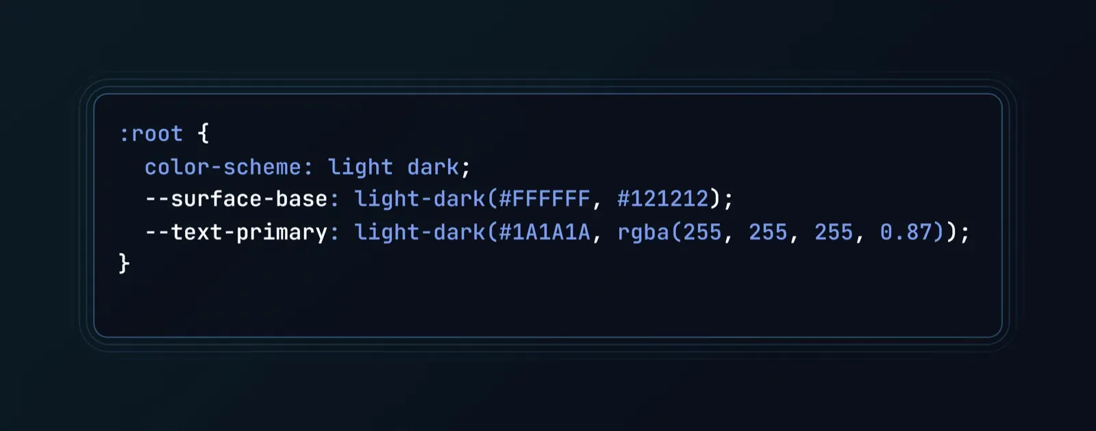 code